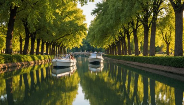 Croisière romantique sur le canal du Midi